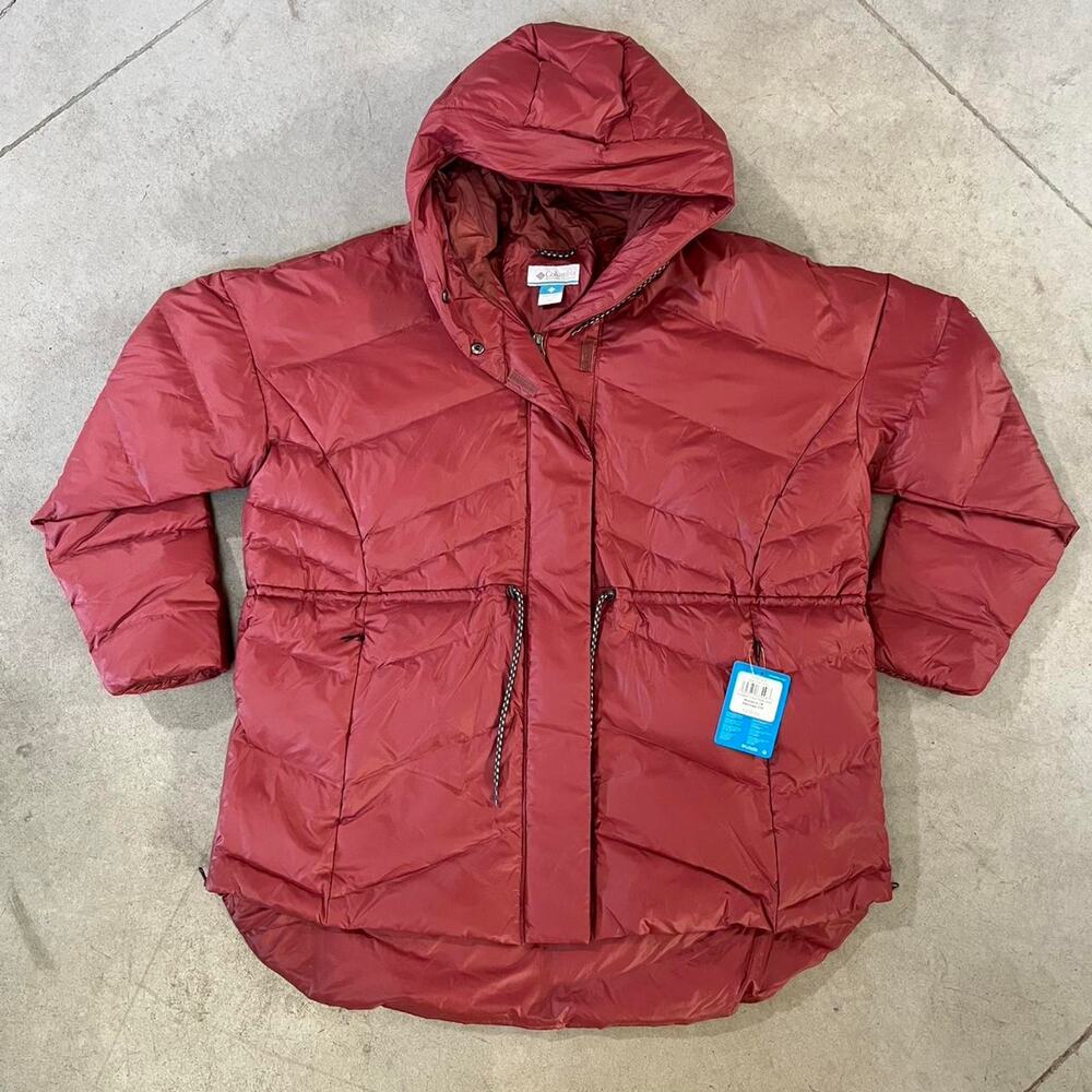 Columbia Red Puffer Jacket